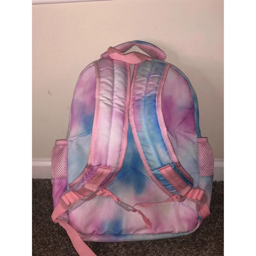 Unicorn-tie Dye Rainbow Bookbag and Lunchbox